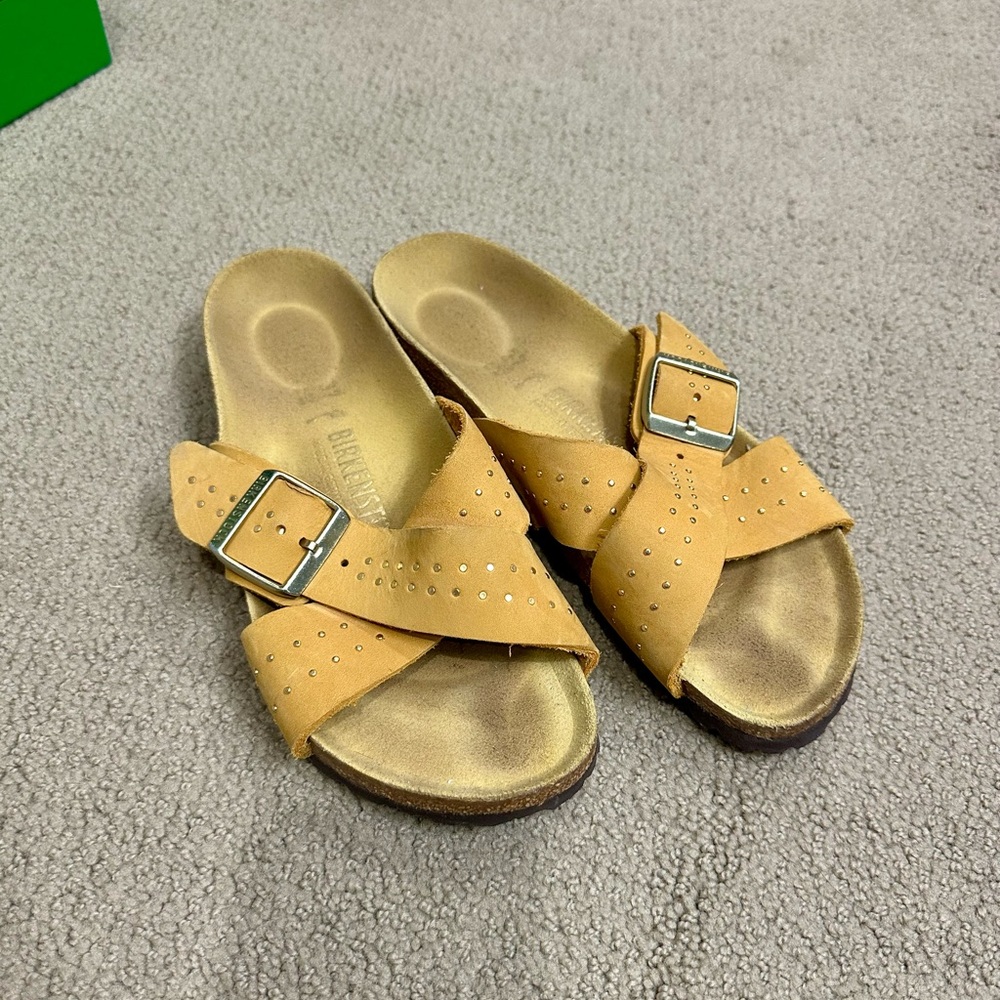 Birkenstocks Siena Riveted Sandals Size 37